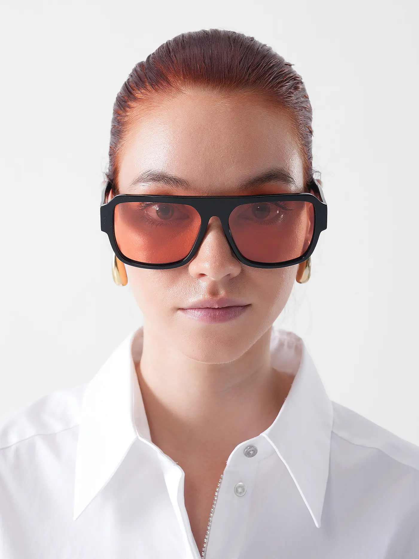 KARO KAUER | Sonnenbrille RETRO ORANGE | 